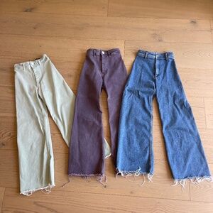 ZARA Marine Jeans (LOT of 3)